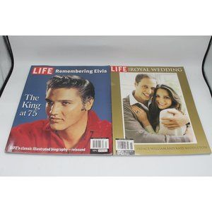 2 Life Magazine Specials Remembering Elvis Presley Royal Wedding Prince William